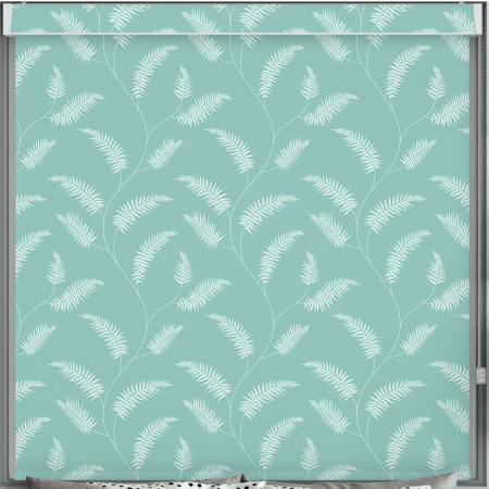 Pinn Sage Blackout Pelmet Roller Blind Cropped Image