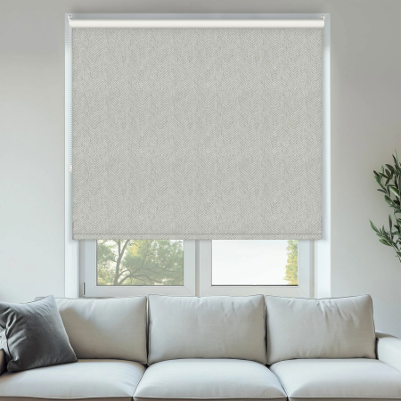 Pinstripe Stone Roller Blinds