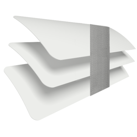 Platinum Beam with Lunar Tape Venetian Blinds Slats