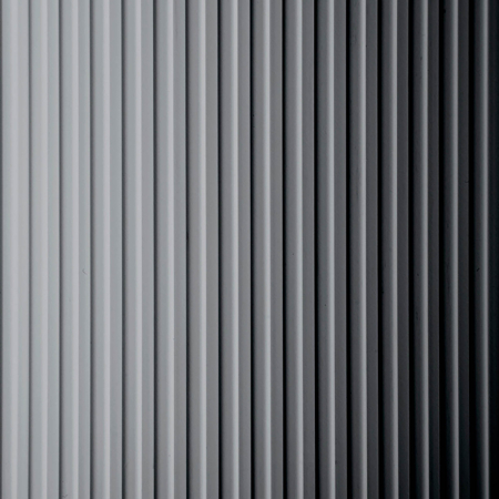 Pula Grey Rigid PVC Replacement Vertical Blind SlatsHardware