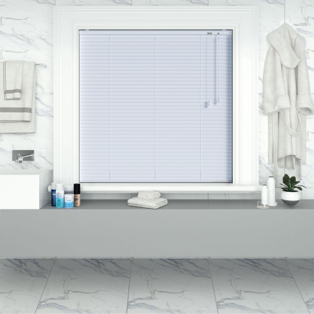 Pure White Gloss Venetian Blinds