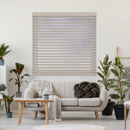 Sand Dune Venetian Blinds Open