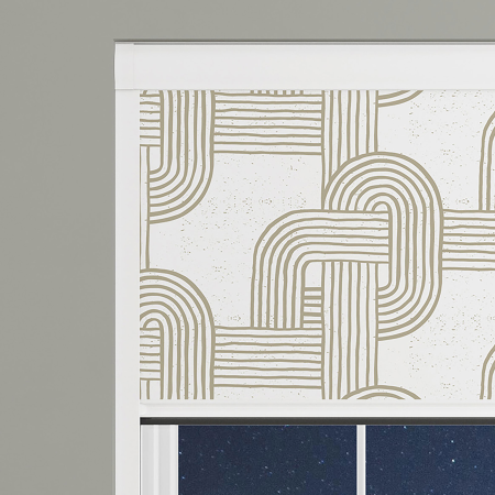 Serene Swirl Charcoal Electric BlocOut Cassette Blinds Specs