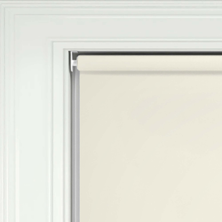 Shower Safe Butter Cream Cordless Roller Blinds Product Detail