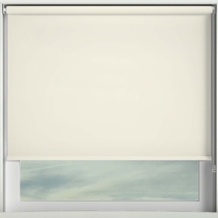 Shower Safe Butter Cream Roller Blinds Frame