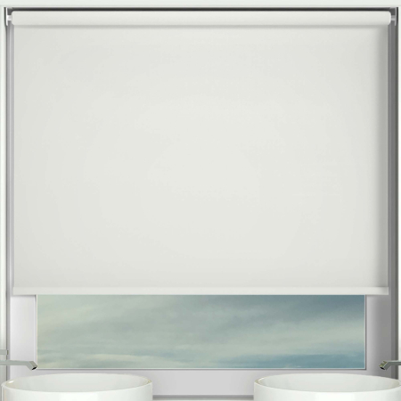 Shower Safe Cream Cordless Roller Blinds Frame