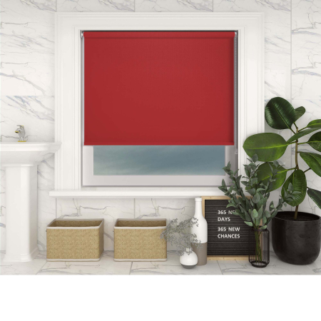 Shower Safe Flame Roller Blinds