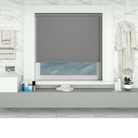 Shower Safe Granite Cordless Roller Blinds