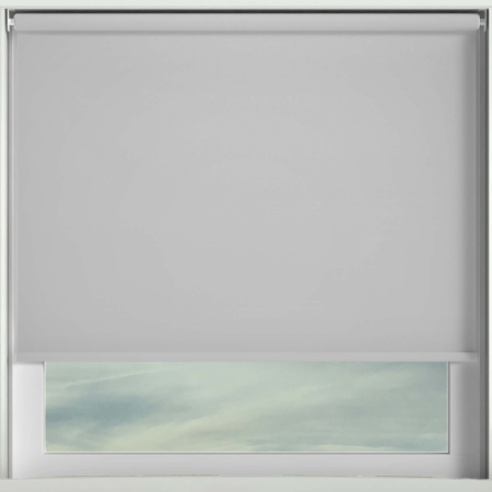 Shower Safe Light Grey Cordless Roller Blinds Frame