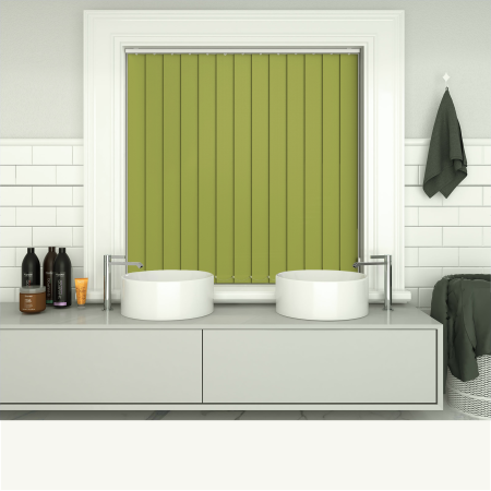 Shower Safe Lime Replacement Vertical Blind Slats