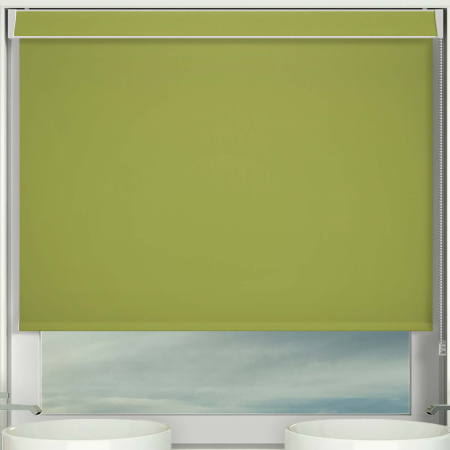 Shower Safe Lime Pelmet Roller Blinds Frame