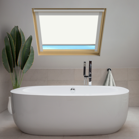 Shower Safe Linen (BLACKOUT) Keylite Roof Window Blinds