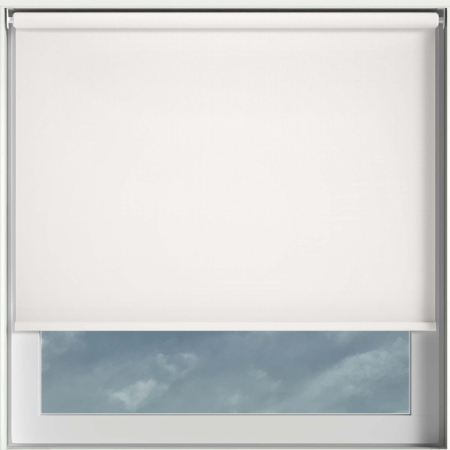 Shower Safe White Cordless Roller Blinds Frame