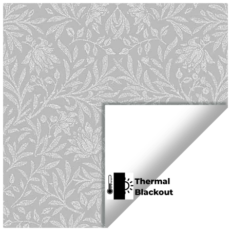 Sienna Cathedral Grey No Drill Roller Blinds Hardware