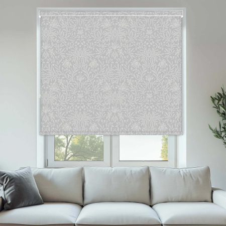 Sienna Cathedral Grey Pelmet Roller Blinds