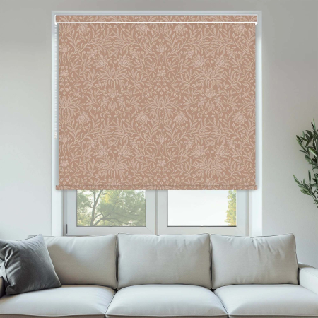 Sienna Terracotta Pelmet Roller Blinds