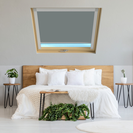 Smoldering Charcoal (BLACKOUT) Axis90 Roof Window Blinds