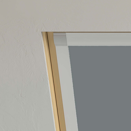 Smoldering Charcoal (BLACKOUT) Axis90 Roof Window Blinds Detail