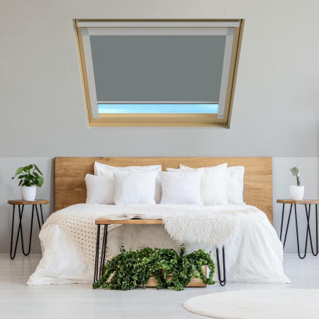 Smoldering Charcoal (BLACKOUT) Velux Roof Window Blinds