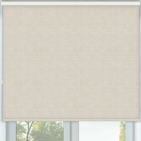 Solace Oatmeal Blackout Roller Blinds Frame