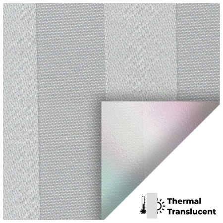 Striation Solar Iron Cordless Roller Blinds Scan