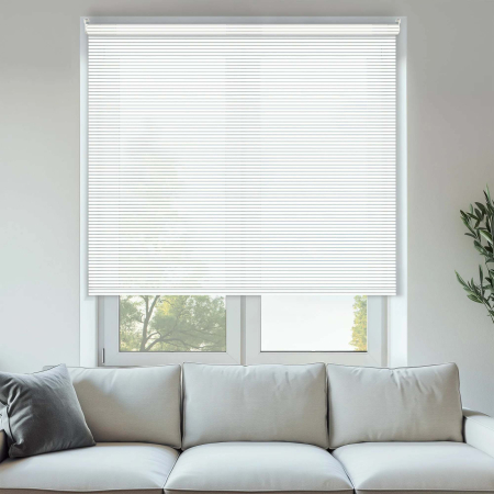 Sumatra White Cordless Roller Blinds