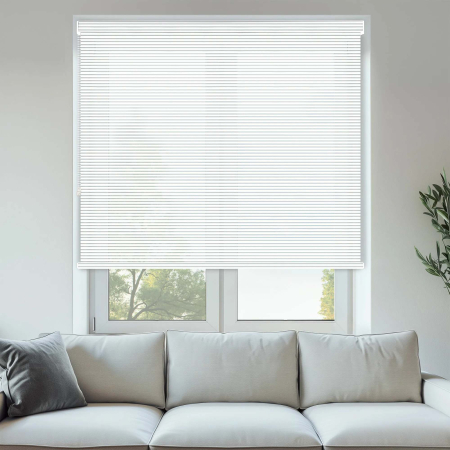 Sumatra White No Drill Roller Blinds