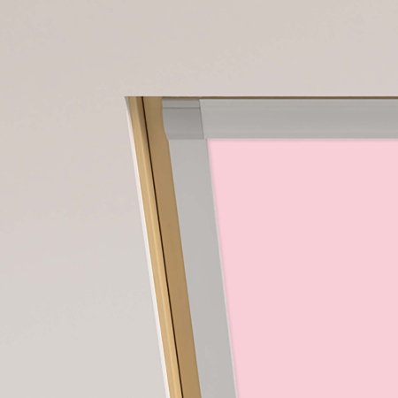 Sweet Rose (BLACKOUT) Duratech Roof Window Blinds Detail