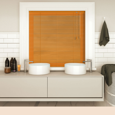 Tango Gloss Venetian Blinds Open