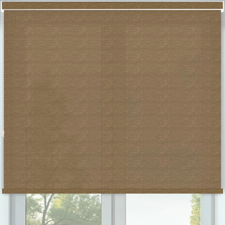 Tobago Chestnut Pelmet Roller Blinds Frame