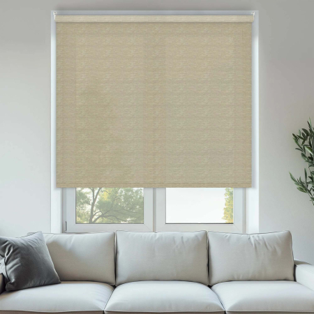 Tobago Hessian Cordless Roller Blinds