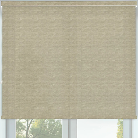 Tobago Hessian No Drill Roller Blinds Frame