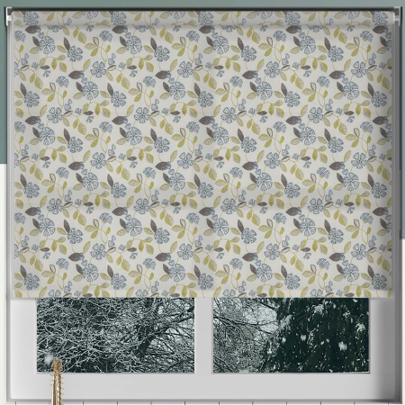 Triste Aqua Cordless Roller Blinds Frame