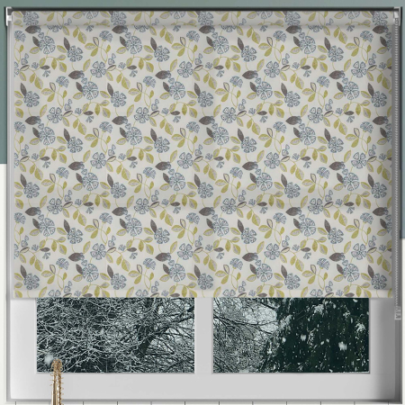 Triste Aqua Roller Blinds Frame