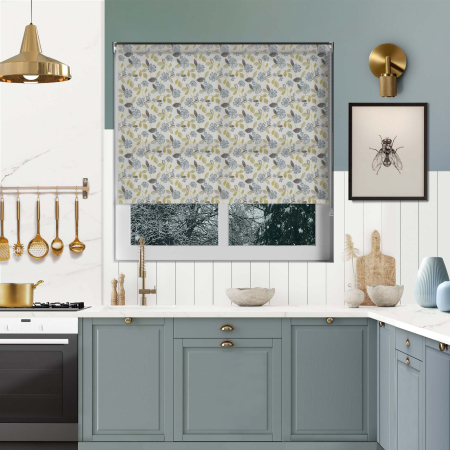 Triste Aqua Roller Blinds