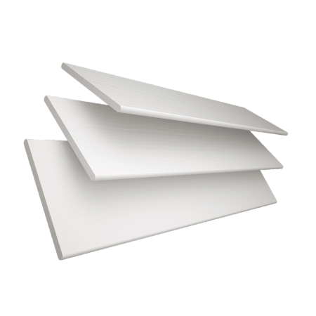 True White Wood Grain Faux Wood Wood Venetian Blinds 3 Slats