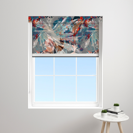 Twilight Havana Blush XL Bloc Blinds Cassette Blinds Inside Fit Close Up