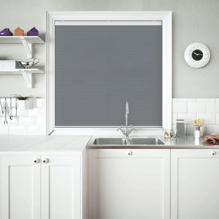 Velto Granite Cordless Honeycomb Pleated Blind Closed