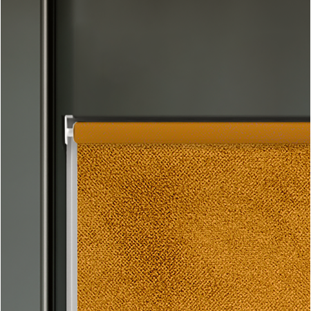 Velvet Mustard Roller Blinds Product Detail