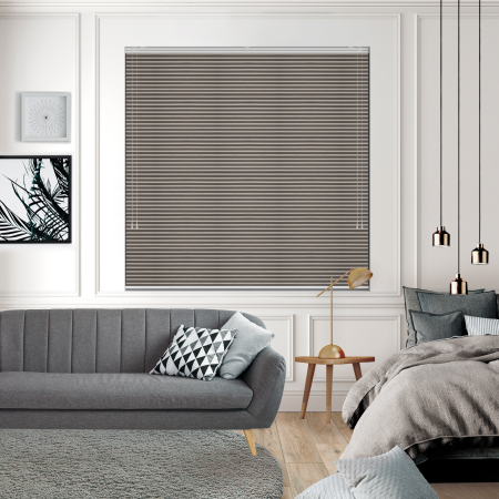 Free Hanging Vexia Blackout Camel Pleated Honeycomb Blind Bottom Up Top Down Open