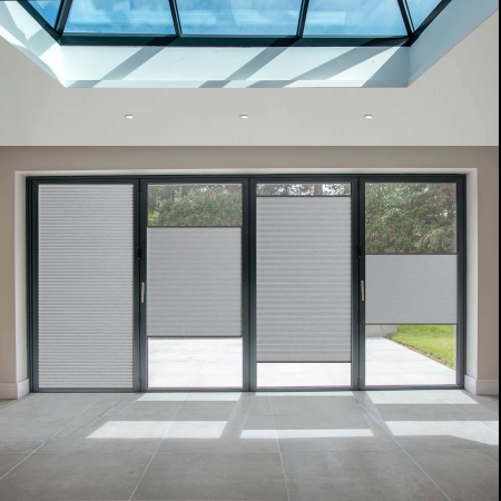 FITtoFRAME Vexia Blackout Grey Dawn FITtoFRAME™ Pleated Honeycomb Blind Image 2