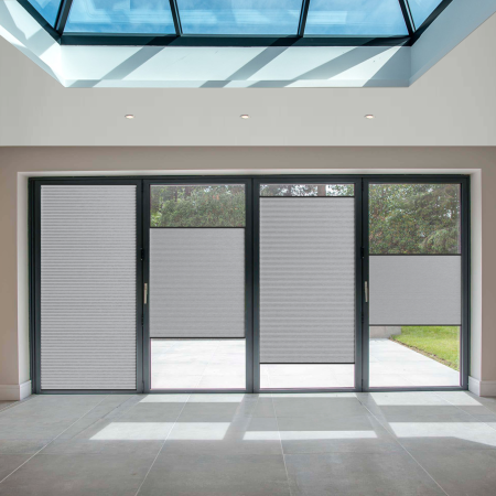 FITtoFRAME Vexia Blackout Grey Dawn FITtoFRAME™ Pleated Honeycomb Blind Image 3