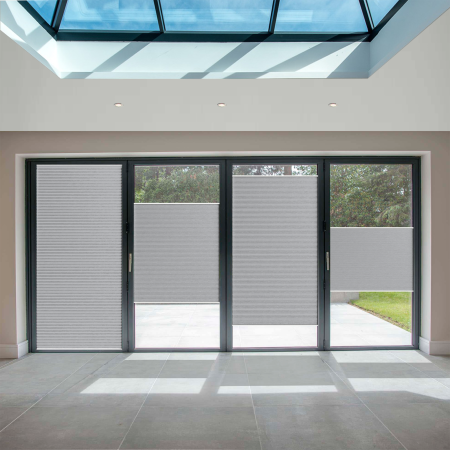 FITtoFRAME Vexia Blackout Grey Dawn FITtoFRAME™ Pleated Honeycomb Blind