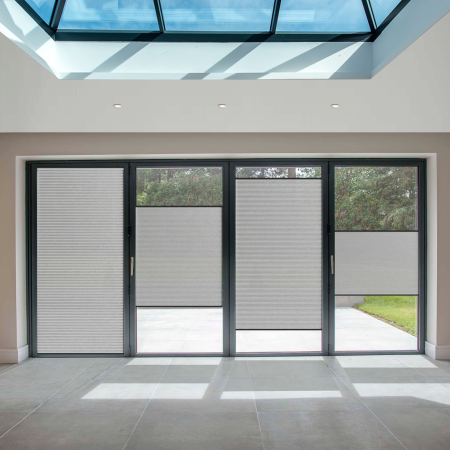 FITtoFRAME Vexia Blackout Vintage Grey FITtoFRAME™ Pleated Honeycomb Blind Image 3