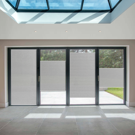 FITtoFRAME Vexia Blackout Vintage Grey FITtoFRAME™ Pleated Honeycomb Blind