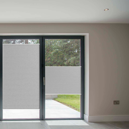 FITtoFRAME Vexia Vintage Grey FITtoFRAME™ Pleated Honeycomb Blind