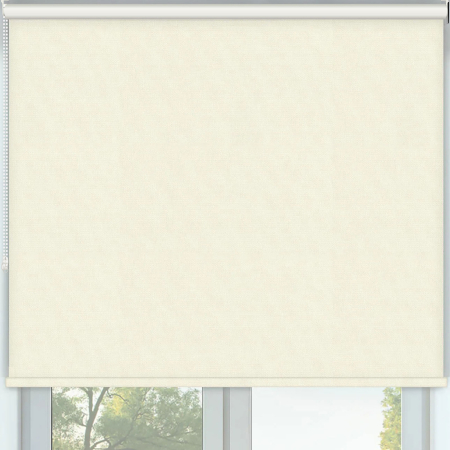 Vibe Blackout Alabaster Roller Blinds Frame