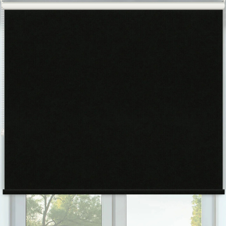 Vibe Blackout Black Roller Blinds Frame