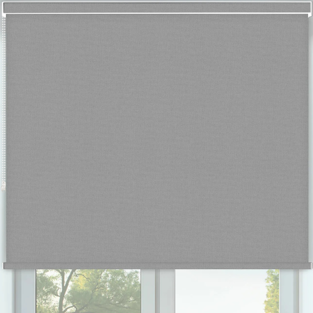 Vibe Blackout Dove Pelmet Roller Blinds Frame