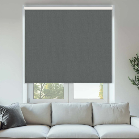 Vibe Blackout Flint Cordless Roller Blinds